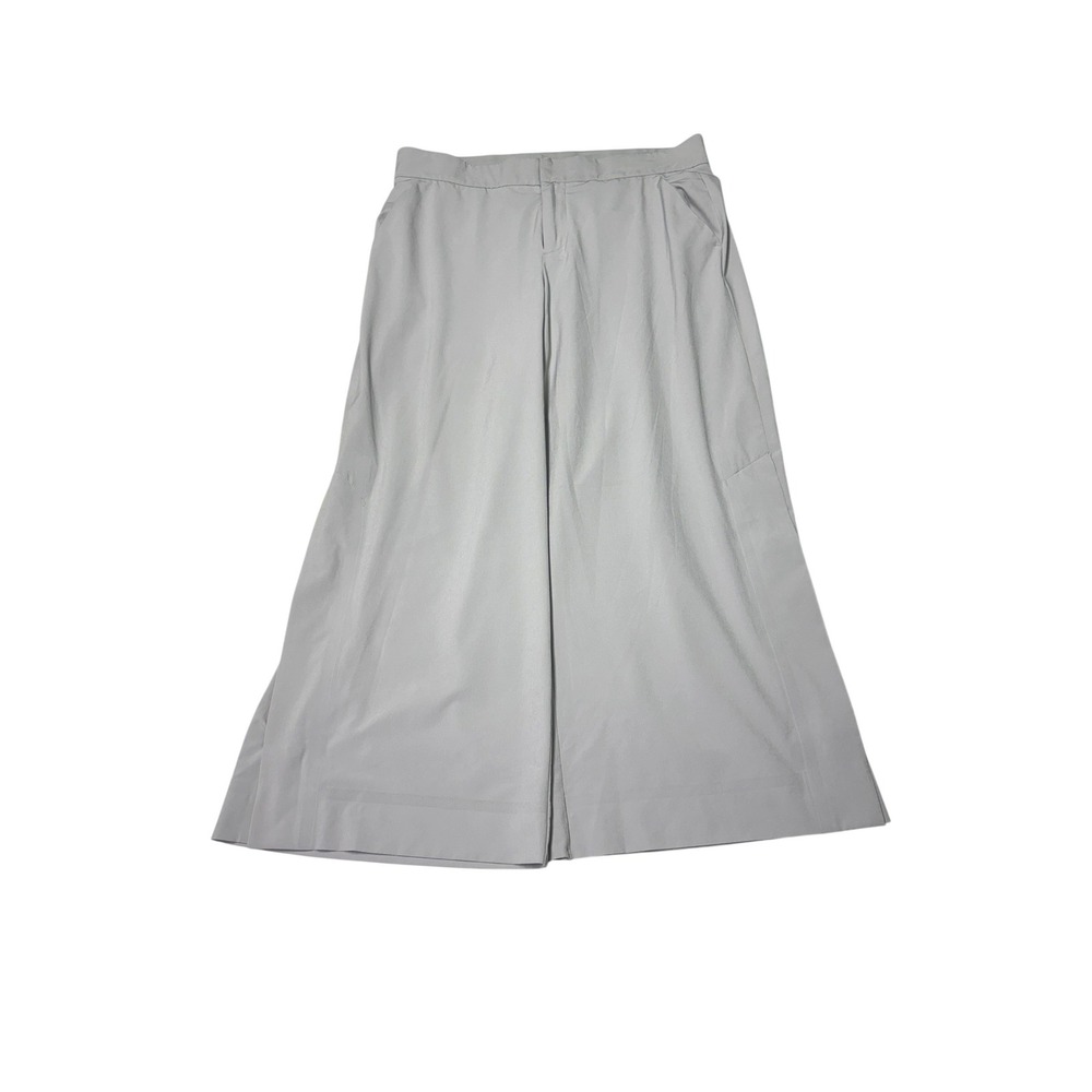 Athleta GrayTribeca Crop Pants Womens Size 8 32X24 Stretchy Cropped Trouser